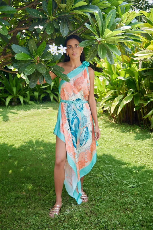 Don’t Miss Out Multiway Scarf Blouse Dress