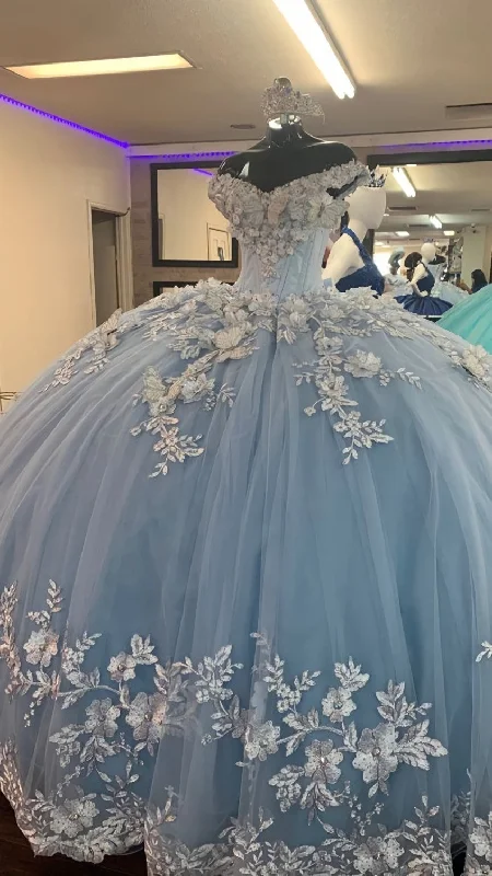 Special Price Blue Princess Corset Prom Dress Corset Ball Gown Quinceanera Dresses Long outfit Special Price Blue Princess Corset Prom Dress Corset Ball Gown Quinceanera Dresses Long outfit