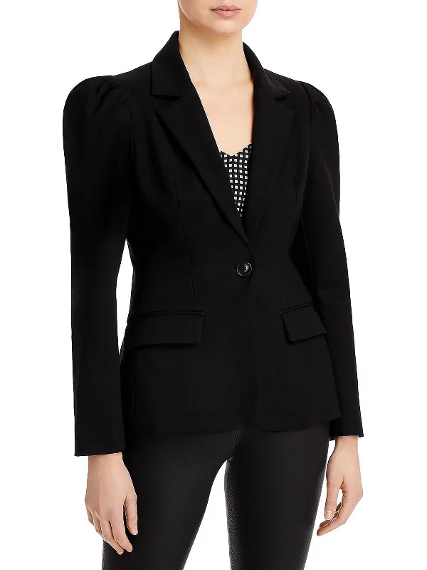 Brook Womens Business Office One-Button Blazer