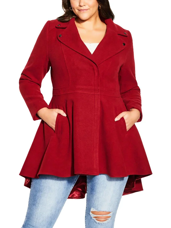 Womens Hi Low Heavy Walker Coat