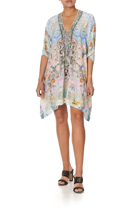 SHORT LACE UP KAFTAN MORRIS MUSE