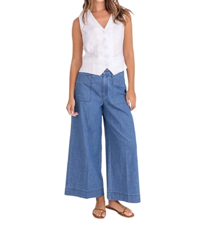 Eloise Wide Leg Pant In Swng