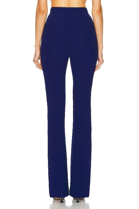 Tailored Trousers In Electric Navy