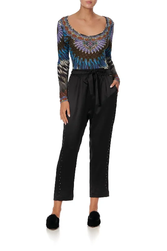 LONG SLEEVE MODAL TOP MULTI