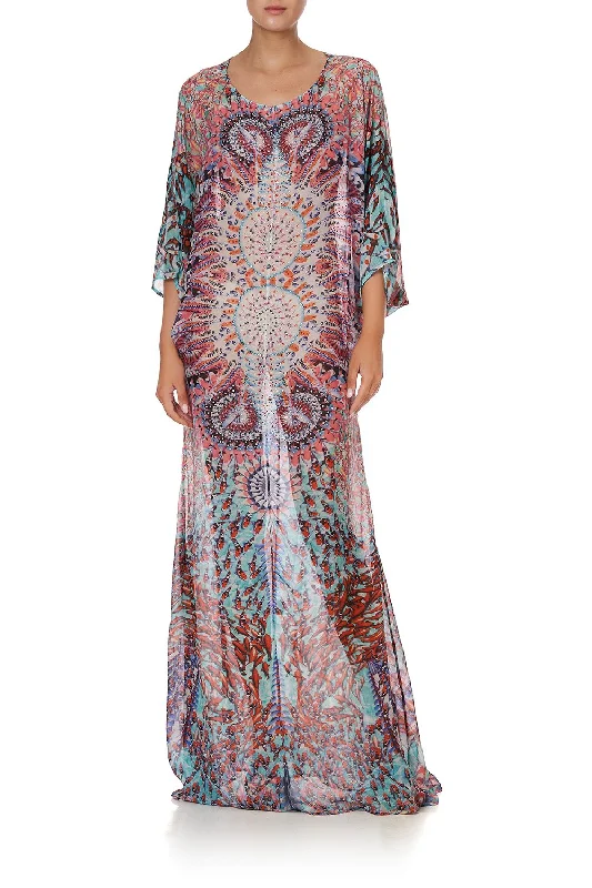 SHEER KAFTAN MILAGRO CHARM