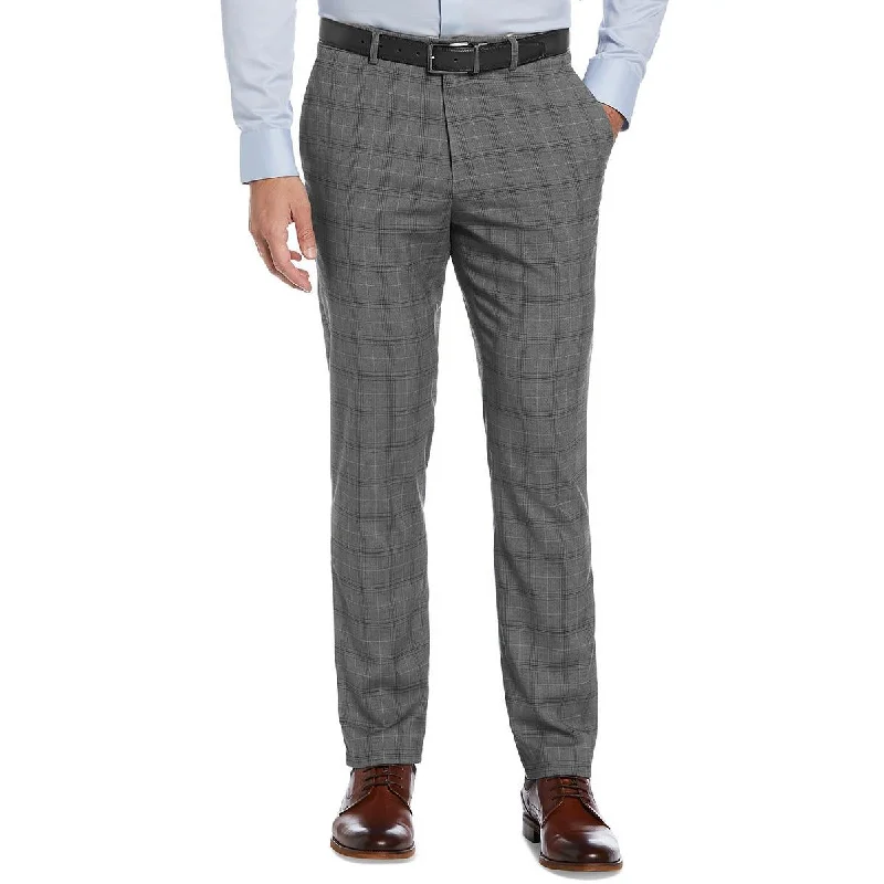 Perry Ellis Mens Slim Fit  Dress Pants