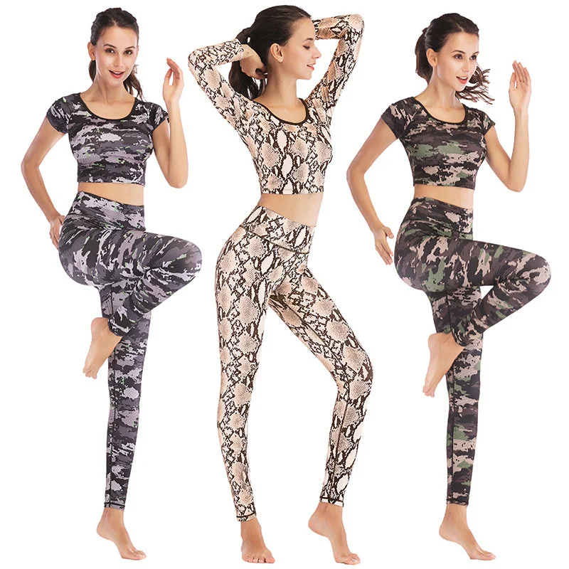 Yoga suit for bodybuilding