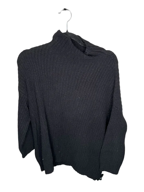 Sweater By American Eagle In Black, Size: Xs