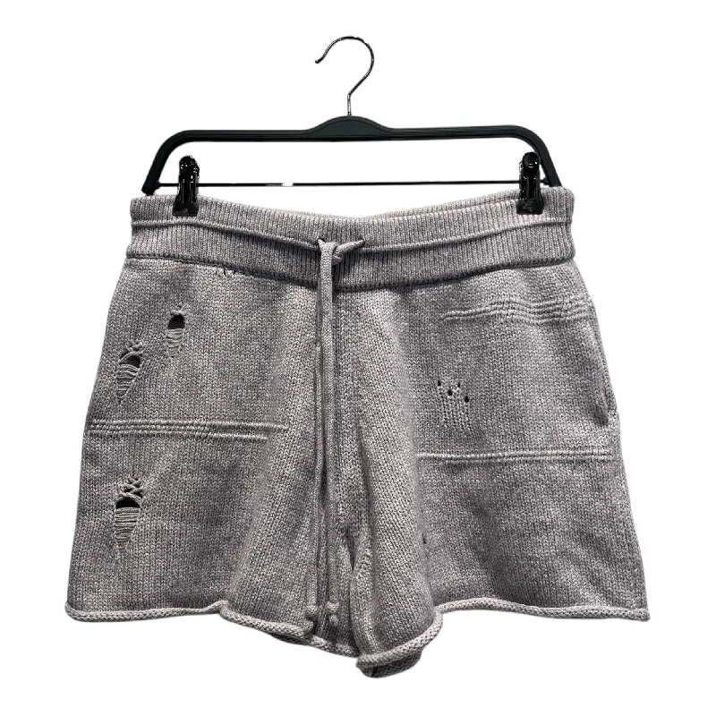 Helmut Lang/Shorts/L/Cotton/GRY/Knitted Gray Shorts