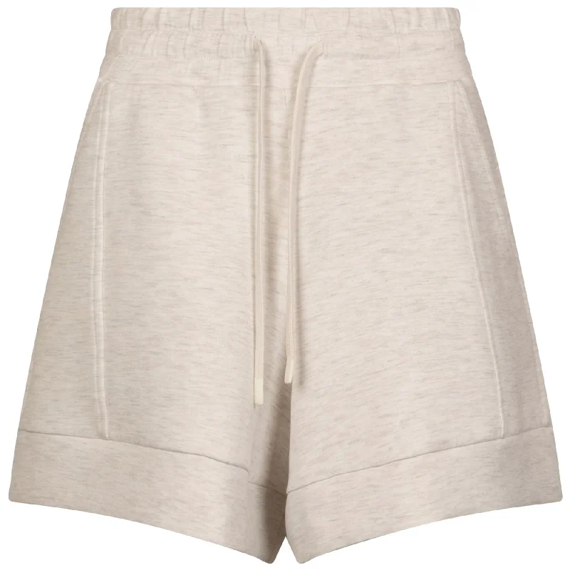 Womens Alder High Rise 5.5 Inch Shorts Ivory Marl - 2024